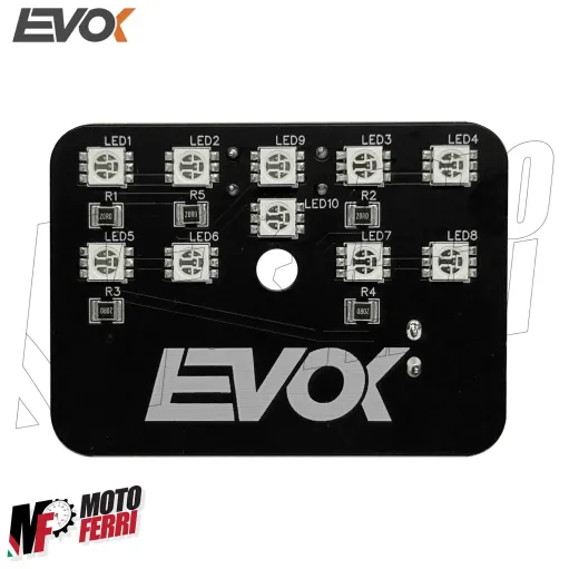 MF7789 Kit Luce Led Rosso 12V by Evok per Stop Posteriore Vespa 50 R L N