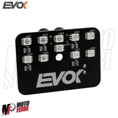 MF7789 Kit Luce Led Rosso 12V by Evok per Stop Posteriore Vespa 50 R L N