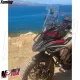 MF7797 Faretti Fari Supplementari Led + Tasto Universali Moto Enduro per barre