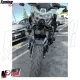 MF7797 Faretti Fari Supplementari Led + Tasto Universali Moto Enduro per barre