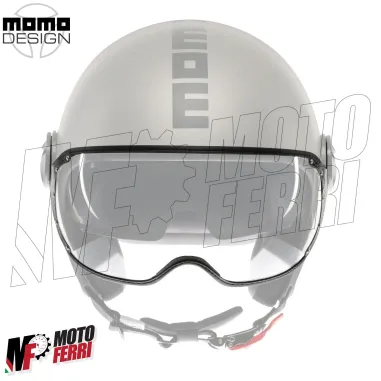 MF6222 Visiera Trasparente Originale Momo FGTR Fighter Evo / Classic E2206 2024