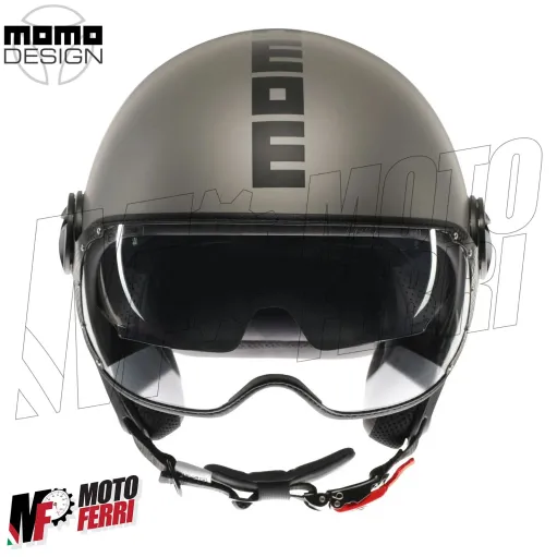 MF6222 Visiera Trasparente Originale Momo FGTR Fighter Evo / Classic E2206 2024