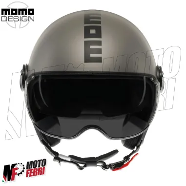 MF6239 Visiera Fumè Originale Momo Design FGTR Fighter Evo / Classic E2206 2024