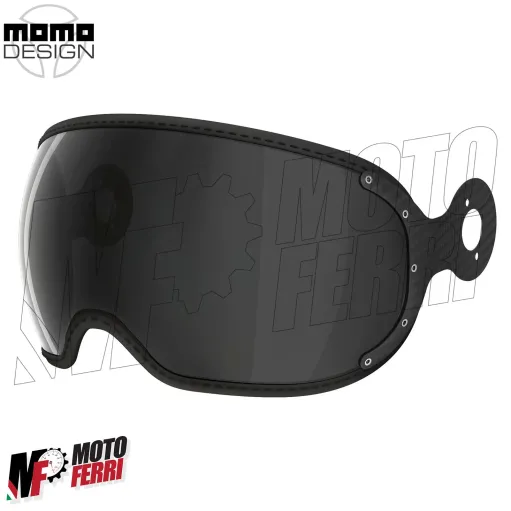 MF6239 Visiera Fumè Originale Momo Design FGTR Fighter Evo / Classic E2206 2024