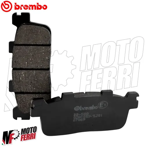 MF7798 Pastiglie Freno Posteriori Brembo Carbon Kymco People 300 GTI 2010/2020