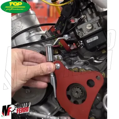 MF7737 Leva Frizione Cambio Rovesciata Top TPR Motore AM6 HM Vent Beta Fantic