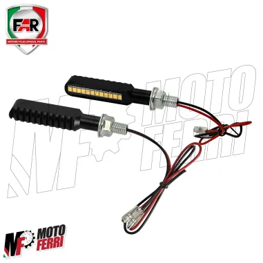 MF7802 Frecce Led Sequenziali FAR Dynamic Slide CNC Universali Moto Scooter