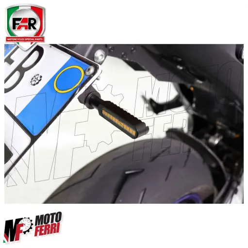MF7802 Frecce Led Sequenziali FAR Dynamic Slide CNC Universali Moto Scooter