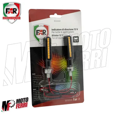 MF7802 Frecce Led Sequenziali FAR Dynamic Slide CNC Universali Moto Scooter