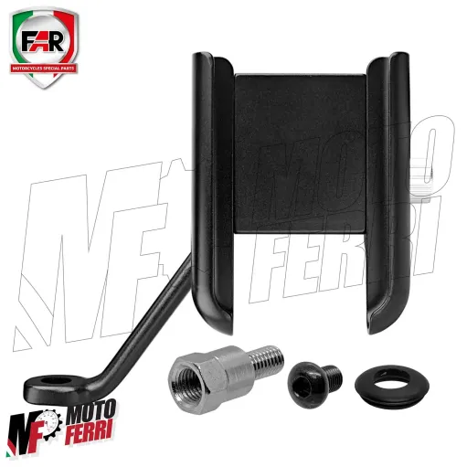 MF7805 Supporto Smartphone specchietto FAR Vespa GTS Super Sport HPE 125 250 300
