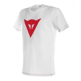 MF7809 T-Shirt Uomo Originale Dainese Speed Demon Bianco Maglia Maniche Corte
