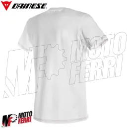 MF7809 T-Shirt Uomo Originale Dainese Speed Demon Bianco Maglia Maniche Corte 2