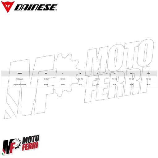 MF7810 T-Shirt Uomo Originale Dainese Speed Demon Bianco Maglia Maniche Corte