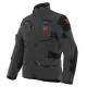 MF7813 Giacca Moto Dainese Splugen 3L D-Dry Black Touring 3 Strati Impermeabile