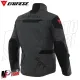 MF7813 Giacca Moto Dainese Splugen 3L D-Dry Black Touring 3 Strati Impermeabile