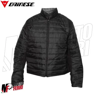 MF7813 Giacca Moto Dainese Splugen 3L D-Dry Black Touring 3 Strati Impermeabile