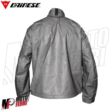 MF7813 Giacca Moto Dainese Splugen 3L D-Dry Black Touring 3 Strati Impermeabile