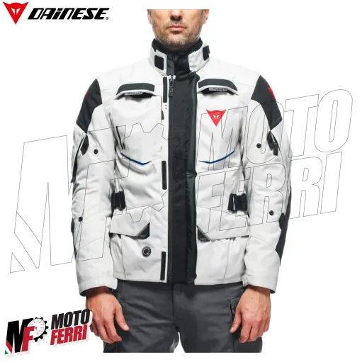 MF7814 Giacca Moto Dainese Splugen 3L D-Dry Vaporblue Touring 3 Strati Impermeabile