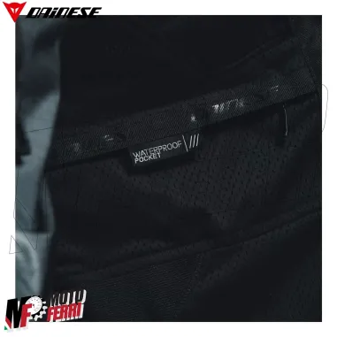 MF7814 Giacca Moto Dainese Splugen 3L D-Dry Vaporblue Touring 3 Strati Impermeabile