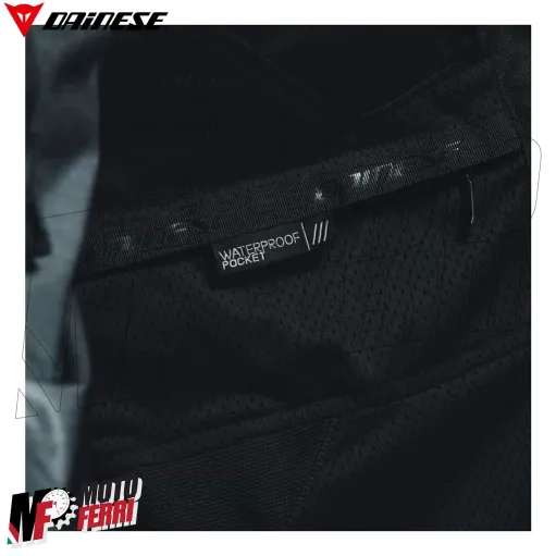 MF7814 Giacca Moto Dainese Splugen 3L D-Dry Vaporblue Touring 3 Strati Impermeabile