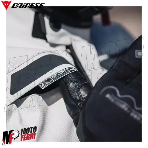 MF7814 Giacca Moto Dainese Splugen 3L D-Dry Vaporblue Touring 3 Strati Impermeabile