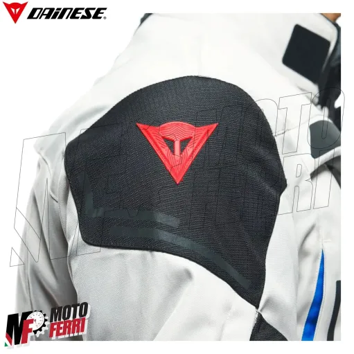 MF7814 Giacca Moto Dainese Splugen 3L D-Dry Vaporblue Touring 3 Strati Impermeabile