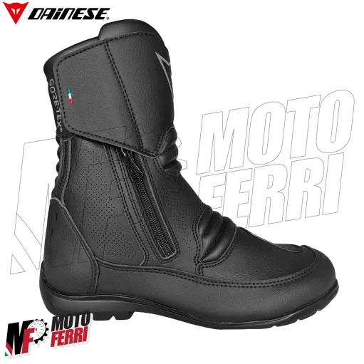 MF7815 Stivali Moto Dainese Nighthawk D1 Gore-Tex Low Boots Black Uomo