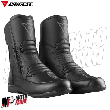 MF7815 Stivali Moto Dainese Nighthawk D1 Gore-Tex Low Boots Black Uomo