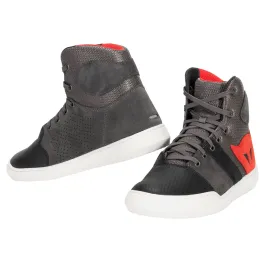 MF6134 Scarpe Moto Scooter Dainese York Air Phantom Red / Grey