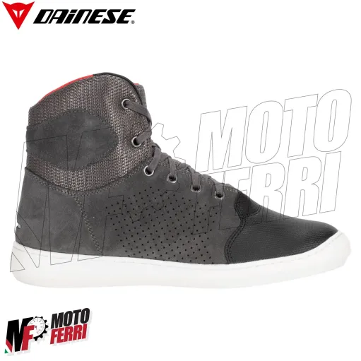 MF6134 Scarpe Moto Scooter Dainese York Air Phantom Red / Grey