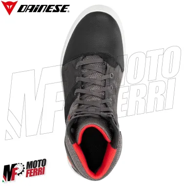 MF6134 Scarpe Moto Scooter Dainese York Air Phantom Red / Grey