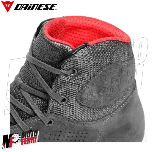 MF6134 Scarpe Moto Scooter Dainese York Air Phantom Red / Grey