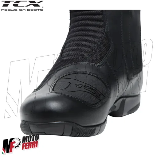 MF6257 Stivali Moto da Donna TCX Lady Tourer GTX Black Nero Pelle / Cordura