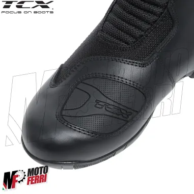 MF6257 Stivali Moto da Donna TCX Lady Tourer GTX Black Nero Pelle / Cordura