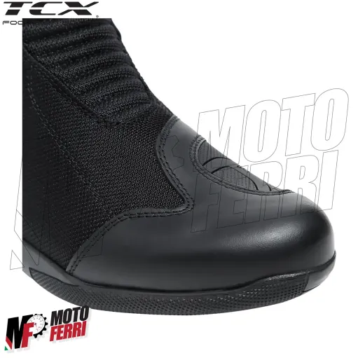 MF6257 Stivali Moto da Donna TCX Lady Tourer GTX Black Nero Pelle / Cordura