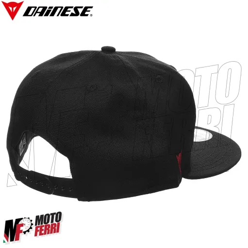 MF7816 Cappello Dainese 9Fifty Wool Snapback by New Era - Nero Logo Bianco