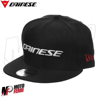 MF7816 Cappello Dainese 9Fifty Wool Snapback by New Era - Nero Logo Bianco
