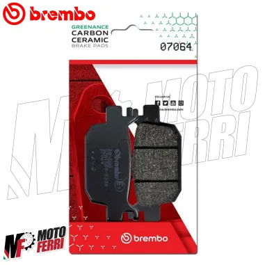 MF3141 Pastiglie Freno Posteriore Brembo Carbon Ceramic Honda SH 125 150 300 350