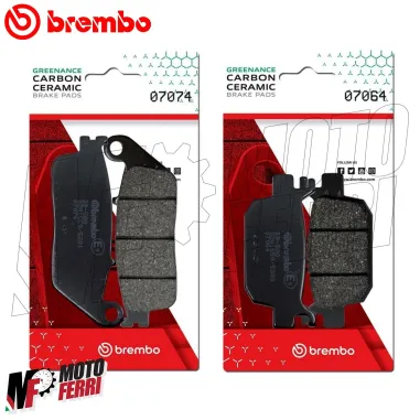 MF7817 Kit Pastiglie Freno Brembo Anteriore Posteriore Honda SH 350 da 2021 a 2025