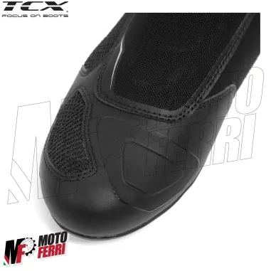 MF7821 Stivali Scarpe Moto Tecniche Donna TCX R04D Lady Air Nero/Bianco