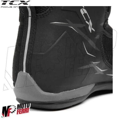 MF7821 Stivali Scarpe Moto Tecniche Donna TCX R04D Lady Air Nero/Bianco