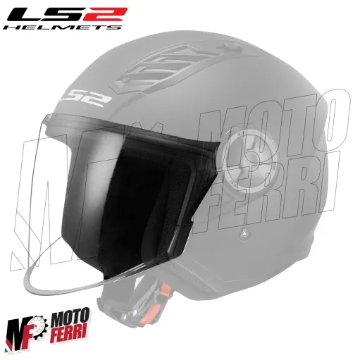 MF7823 Visiera Casco Trasparente Originale LS2 Airflow II 2 OF616
