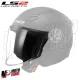 MF7823 Visiera Casco Trasparente Originale LS2 Airflow II 2 OF616