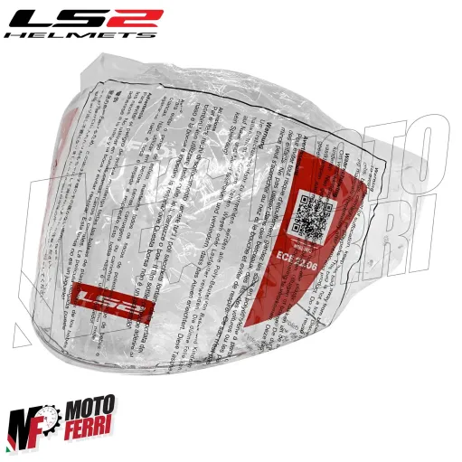 MF7823 Visiera Casco Trasparente Originale LS2 Airflow II 2 OF616