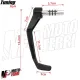 MF7825 Protezione Leva Freno Frizione Nero Universale Moto Scooter Alluminio CNC