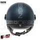 MF7828 Casco Jet Momo Design FGTR Evo Blu Avio Opaco - Doppia Visiera 22.06