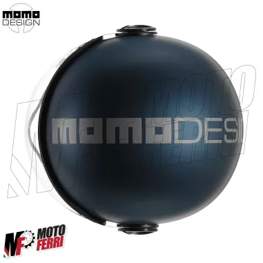 MF7828 Casco Jet Momo Design FGTR Evo Blu Avio Opaco - Doppia Visiera 22.06
