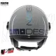 MF7829 Casco Jet Momo Design FGTR Classic - Blu / Fucsia 22.06