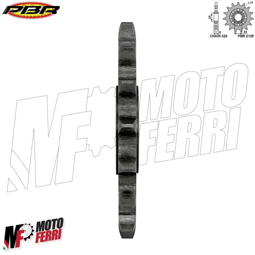 MF7835 Pignone PBR 16 Denti Passo 525 Benelli Leoncino 800 Trail 2022 2023 2024