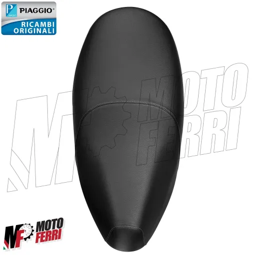MF7839 Sella Originale Piaggio Liberty 50 125 150 Moc (2009/2014) in Pelle Nera
